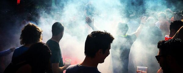 Дискотека в ночном клубе, архивное фото - Sputnik Тоҷикистон
