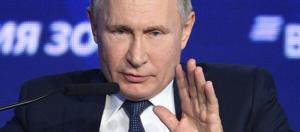 Президент РФ Владимир Путин  - Sputnik Тоҷикистон