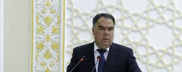 Раджаббой Ахмадзода, глава согдийской области - Sputnik Тоҷикистон