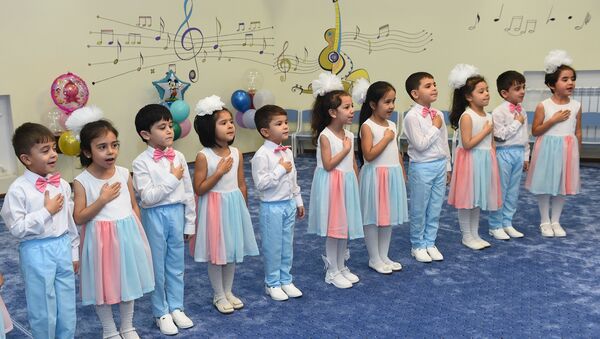 Открытие нового детского сада в Душанбе - Sputnik Таджикистан
