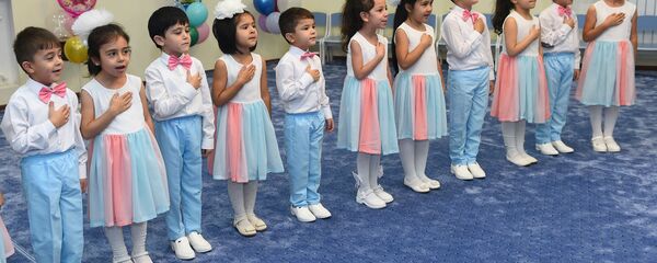 Открытие нового детского сада в Душанбе Открытие нового детского сада в Душанбе - Sputnik Таджикистан