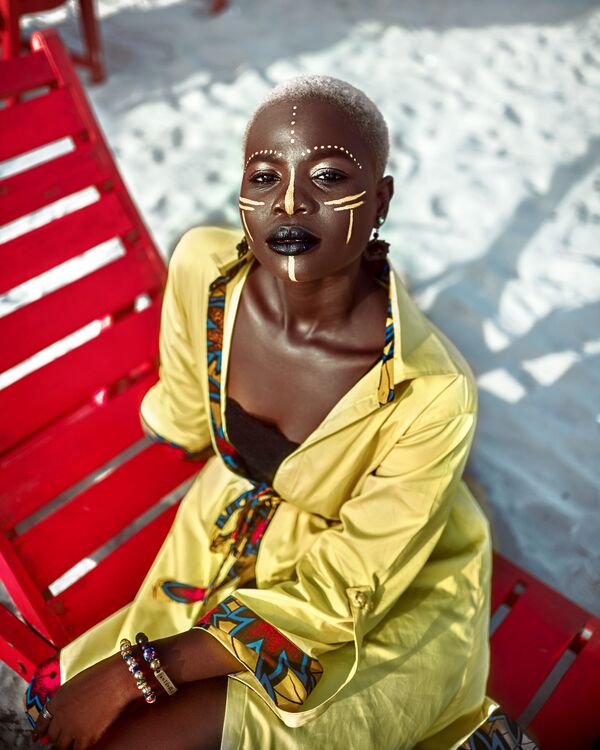 Снимок Fashion at the Beach фотографа из Ганы, представленный на фотоконкурсе The World's Best Photos of #Fashion2019 - Sputnik Таджикистан