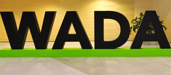 Аббревиатура всемирного антидопингового агентства WADA - Sputnik Таджикистан