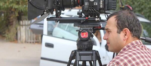 Лаҳзаи сабти филм дар Маскав - Sputnik Тоҷикистон