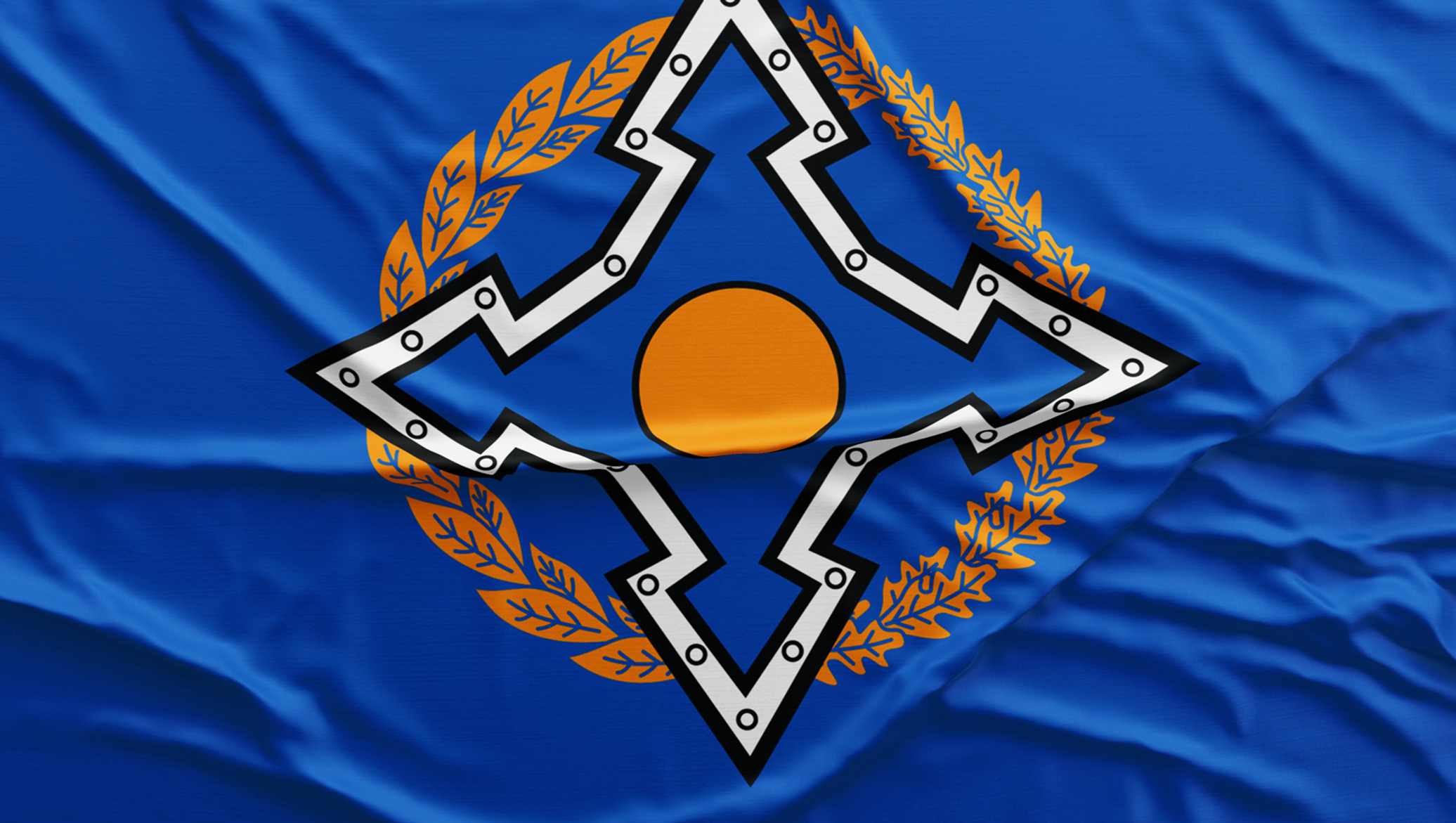 Одкб какой год. Символ одкб. флаг одкб. герб одкб. эмблема объединенный штаб одкб.