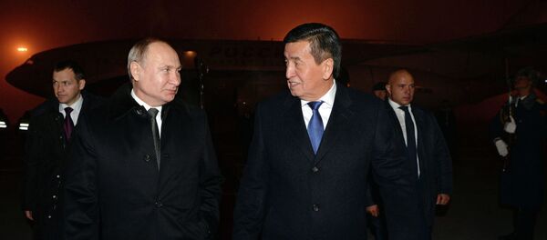 Владимир Путин озими Қирғизистон шуд - Sputnik Таджикистан