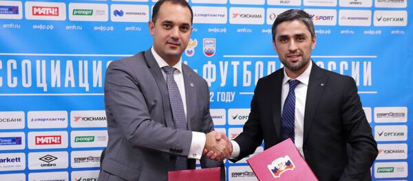 Ассоциация мини-футбола России подписали соглашения о сотрудничестве между Ассоциацией мини-футбола Таджикистана - Sputnik Таджикистан