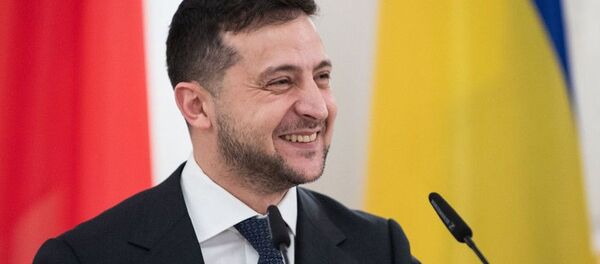 Президент Украины Владимир Зеленский Президент Украины Владимир Зеленский - Sputnik Таджикистан