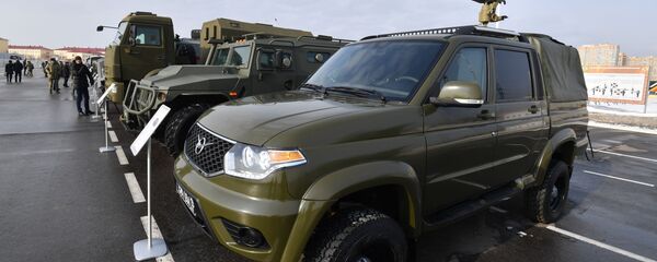 Специальное транспортное средство Есаул 39461-00-01 - Sputnik Таджикистан