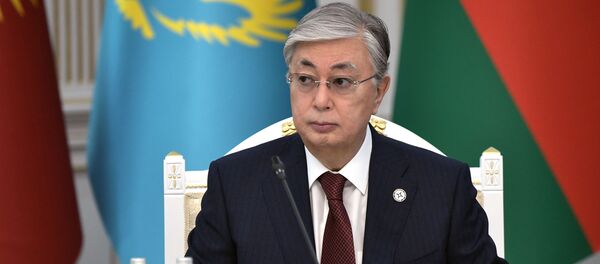 Президент Казахстана Касым-Жомарт Токаев - Sputnik Тоҷикистон