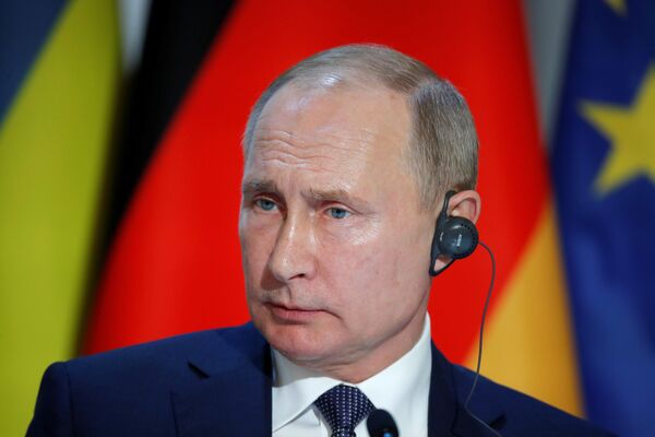Путин на пресс-конференции - Sputnik Таджикистан