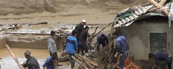 Оқибатҳои сели азим дар Панҷакент Оқибатҳои сели азим дар Панҷакент - Sputnik Тоҷикистон