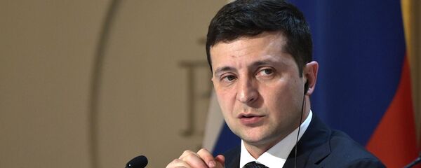 Президент Украины Владимир Зеленский - Sputnik Тоҷикистон