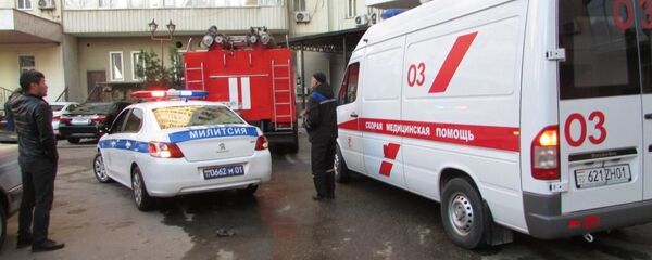 Пожар в Душанбе Пожар в Душанбе - Sputnik Тоҷикистон