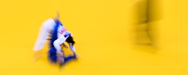 Кука Лориана и Луиза Мальцан на соревнованиях по дзюдо среди женщин на II Европейских играх в Минске Кука Лориана и Луиза Мальцан на соревнованиях по дзюдо среди женщин на II Европейских играх в Минске - Sputnik Таджикистан