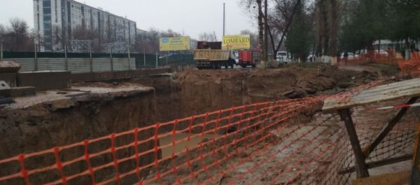 В Ташкенте обрушилась часть строящейся линии метро - Sputnik Тоҷикистон