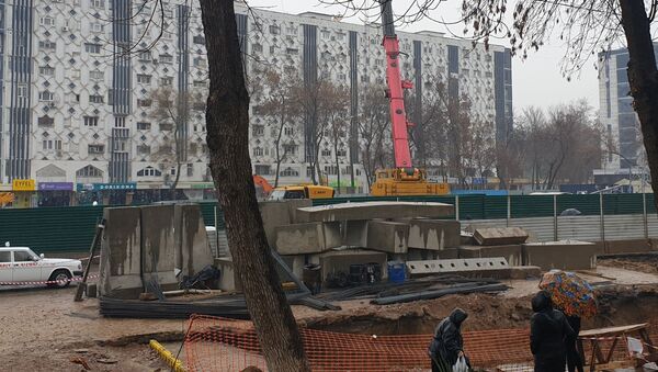 В Ташкенте обрушилась часть строящейся линии метро - Sputnik Тоҷикистон
