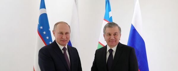 Рабочая поездка президента РФ В. Путина в Санкт-Петербург - Sputnik Таджикистан