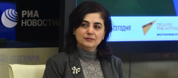 Руководитель отдела экономики Института стран СНГ Аза Мигранян Руководитель отдела экономики Института стран СНГ Аза Мигранян - Sputnik Таджикистан