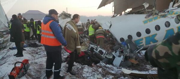 Пассажирский самолет рухнул в Алматы Пассажирский самолет рухнул в Алматы - Sputnik Тоҷикистон