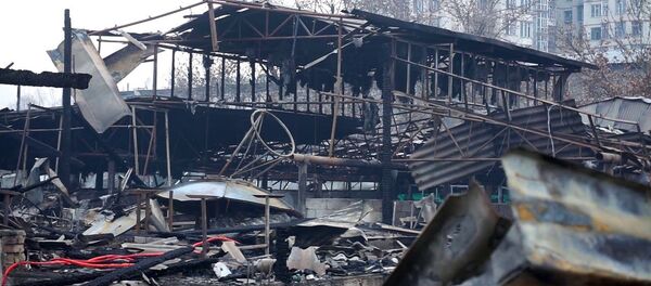 Пожар в Душанбе Сгорели несколько столовых - YouTube - Sputnik Тоҷикистон