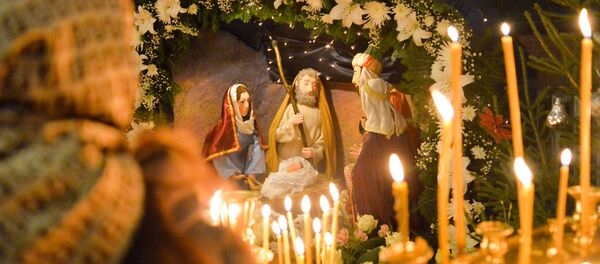 Празднование Рождества Христова в городах России - Sputnik Таджикистан