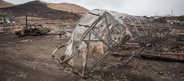 Пожар, архивное фото - Sputnik Таджикистан