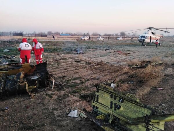 В Иране разбился украинский самолет со 170 пассажирами - Sputnik Тоҷикистон