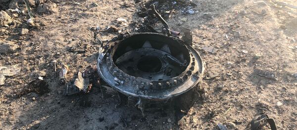 Обломки на месте крушения самолета в Иране - Sputnik Таджикистан