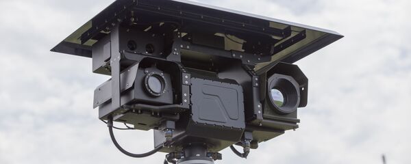 Мобильный комплекс видеонаблюдения на границе, архивное фото - Sputnik Тоҷикистон