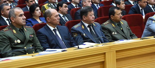 Таджикские генералы - Sputnik Тоҷикистон