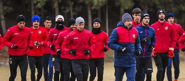 Душанбинский ФК Истиклол на тренировке  - Sputnik Таджикистан