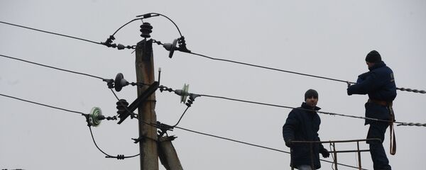 Отключение электроэнергии, архивное фото - Sputnik Тоҷикистон