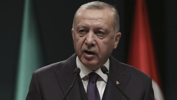 Президент Турции Реджеп Тайип Эрдоган - Sputnik Таджикистан