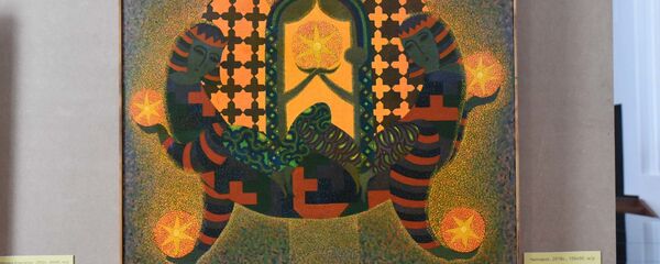 Выставка Фарруха Ходжаева в Душанбе Выставка Фарруха Ходжаева в Душанбе - Sputnik Таджикистан