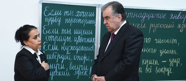 Президент Республики Таджикистан Эмомали Рахмон - Sputnik Таджикистан