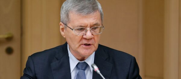 Генеральный прокурор РФ Юрий Чайка Генеральный прокурор РФ Юрий Чайка - Sputnik Таджикистан