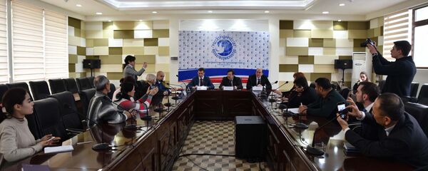 Пресс-конференция Россотрудничества по вопросам квотной кампании поступления граждан Таджикистана в российские вузы в 2020-2021 учебном году - Sputnik Тоҷикистон