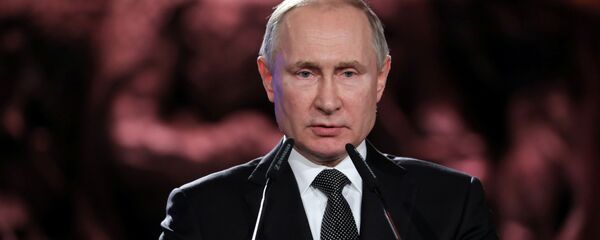 Президент России Владимир Путин Президент России Владимир Путин - Sputnik Таджикистан