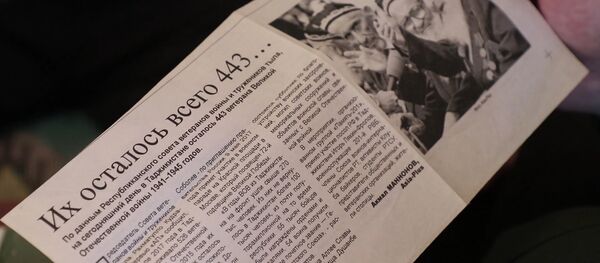 В Душанбе поздравили последнего в Таджикистане защитника Ленинграда - Sputnik Таджикистан