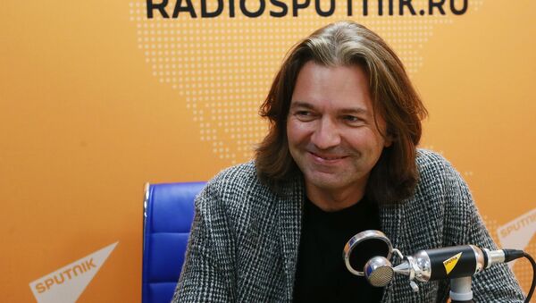 Певец Дмитрий Маликов в студии радио Sputnik - Sputnik Таджикистан
