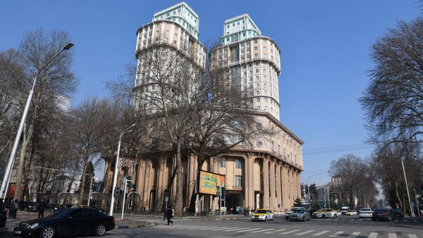 Здание Душанбе-плаза - Sputnik Таджикистан