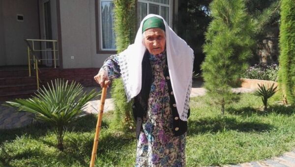Самая старая женщина Таджикистана Фатима Мирзакулова - Sputnik Таджикистан