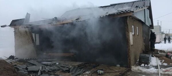 Газовый баллон взорвался в строящемся доме в Уральске - Sputnik Тоҷикистон