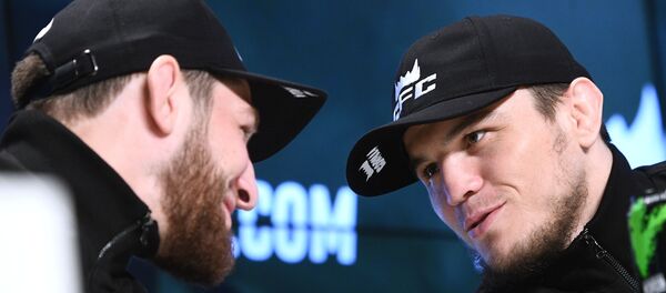 Чемпион Gorilla Fighting Championship (GFC) Умар Нурмагомедов - Sputnik Тоҷикистон