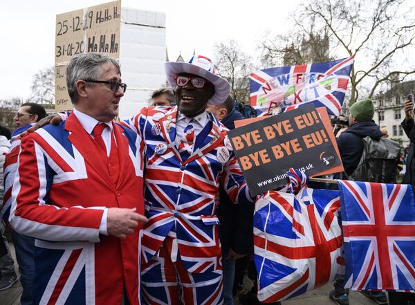 Британское правительство попыталось сделать Brexit праздником. - Sputnik Таджикистан
