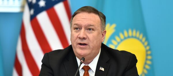 Визит госсекретаря США Майка Помпео в Казахстан - Sputnik Таджикистан