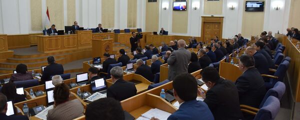 Сессия в парламенте Республики Таджикистан - Sputnik Тоҷикистон