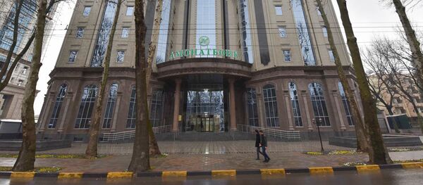 Здание Амонотбанка в Душанбе Здание Амонотбанка в Душанбе - Sputnik Таджикистан