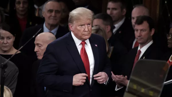 Президент США Дональд Трамп - Sputnik Тоҷикистон